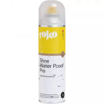 Spray impermeabilizante Toko Shoe Water Proof Pro 250ml - sem PFC para couro, camurça, nubuck, têxteis, sintéticos, membranas respiráveis