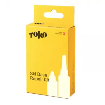 Kit de reparação de bases de esqui Toko Ski Base - 4 velas P-tex pretas para reparação de bases de esquis e snowboards