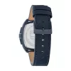 Tommy Hilfiger Relógio de homem 1710558 analógico de quartzo 40 mm mostrador azul pele castanha