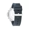 Relógio de quartzo analógico Tommy Hilfiger para homem 1710687 48 mm aço inoxidável mostrador azul