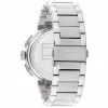 Tommy Hilfiger relógio de homem analógico de quartzo 1792117 44mm aço inoxidável mostrador azul bracelete prateada
