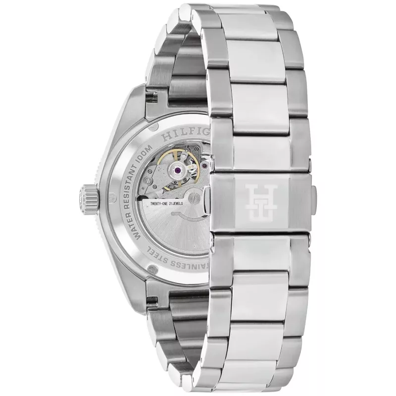 Tommy Hilfiger Relógio de homem 1792154 Quartzo Aço inoxidável 40mm Mostrador azul