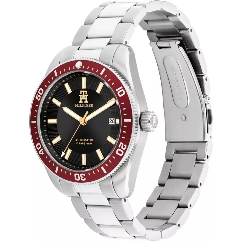 Tommy Hilfiger Relógio de homem 1792154 Quartzo Aço inoxidável 40mm Mostrador azul
