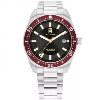 Tommy Hilfiger Relógio de homem 1792154 Quartzo Aço inoxidável 40mm Mostrador azul