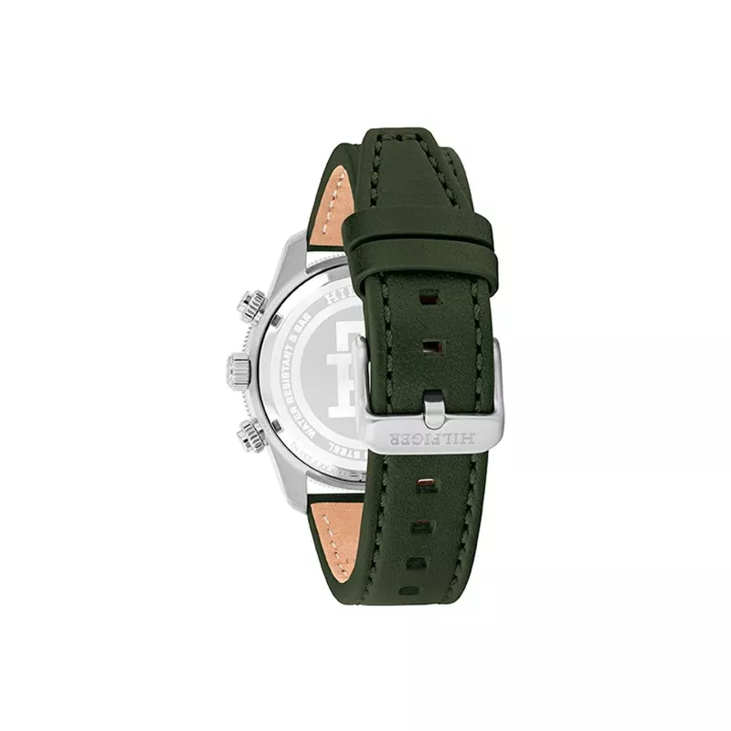 Relógio de homem Tommy Hilfiger 1792188 analógico de quartzo 40 mm aço inoxidável mostrador azul