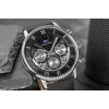 Relógio Tommy Hilfiger de homem Damon quartzo aço inoxidável 40mm mostrador azul 1710565