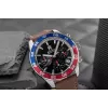 Relógio de quartzo de homem Tommy Hilfiger Damon 1792166 40mm mostrador azul pele castanha