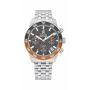Relógio de quartzo de homem Tommy Hilfiger Damon 1792186 41mm aço inoxidável mostrador azul