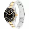 Tommy Hilfiger relógio de quartzo de homem Deacon 40mm mostrador azul malha de aço inoxidável