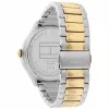 Relógio de quartzo Tommy Hilfiger Decker para homem 1782658 40mm mostrador azul aço inoxidável