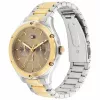 Relógio de quartzo Tommy Hilfiger Decker para homem 1782658 40mm mostrador azul aço inoxidável