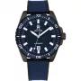 Relógio de quartzo de homem Tommy Hilfiger Decker 1792160 42mm aço inoxidável mostrador azul
