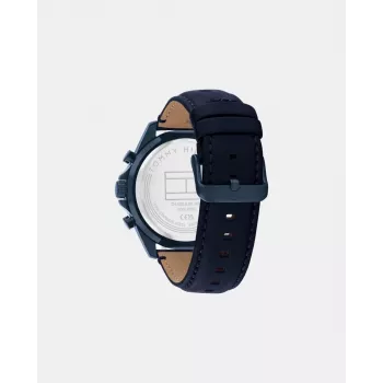 Relógio de homem TOMMY HILFIGER 1710655 48mm aço inoxidável mostrador azul