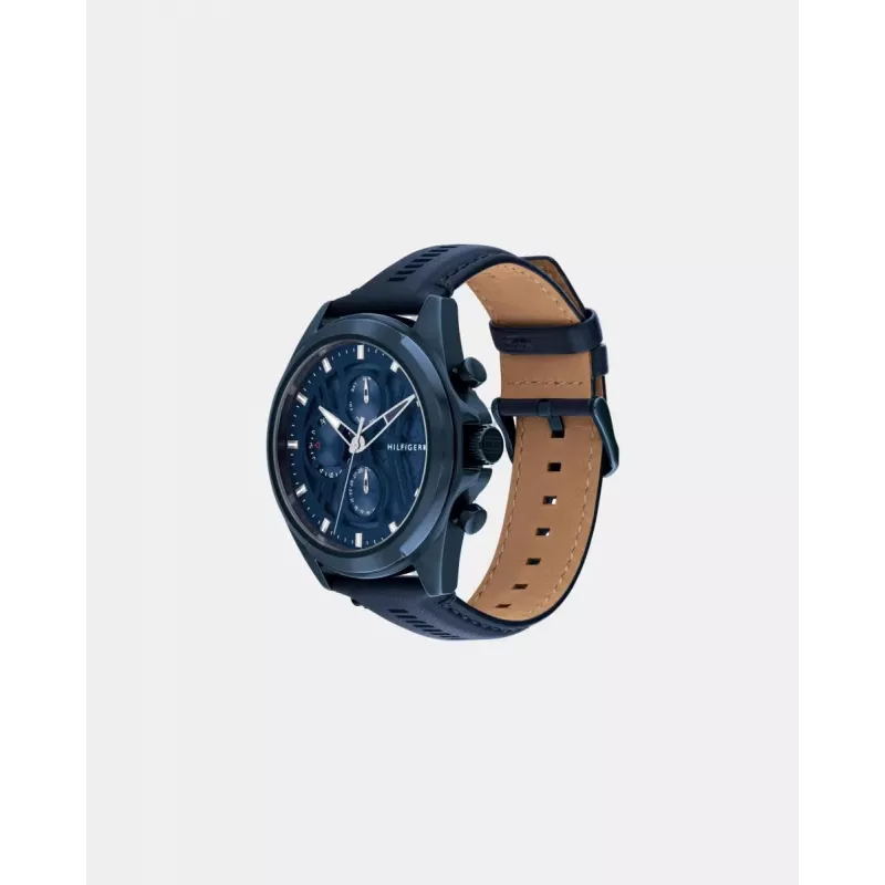 Relógio de homem TOMMY HILFIGER 1710655 48mm aço inoxidável mostrador azul