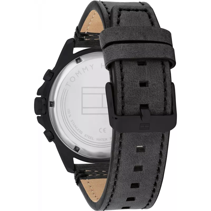 Relógio de homem Tommy Hilfiger 1791893 46mm aço inoxidável mostrador azul