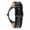Tommy Hilfiger relógio de homem 1792039 45 mm mostrador azul couro castanho