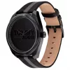 Tommy Hilfiger relógio de homem 1792039 45 mm mostrador azul couro castanho