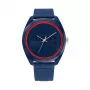 Tommy Hilfiger Relógio Homem 1792041 45 mm Mostrador Azul Pulseira de Pele Castanha