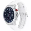 Relógio Tommy Hilfiger de homem 1792148 46mm aço inoxidável mostrador azul