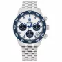 Relógio de homem Tommy Hilfiger 1792157 41mm mostrador azul pele castanha