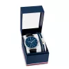 Relógio Tommy Hilfiger para homem 2770161 - mostrador azul de 44mm, bracelete de aço inoxidável