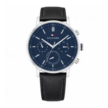Relógio Tommy Hilfiger para homem 2770161 - mostrador azul de 44mm, bracelete de aço inoxidável