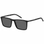 Óculos de sol de homem TOMMY HILFIGER TH-2077-S-807, armação preta, lentes cinzentas, 55/19/145 mm