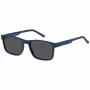 TOMMY HILFIGER TH-2089-S-FLL Óculos de Sol Homem - Armação de Acetato Preta com Lentes de Policarbonato Cinzentas - 56/19/145 mm