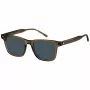 Óculos de sol de homem Tommy Hilfiger TH-2127-S-09Q preto mate cinzento 51mm