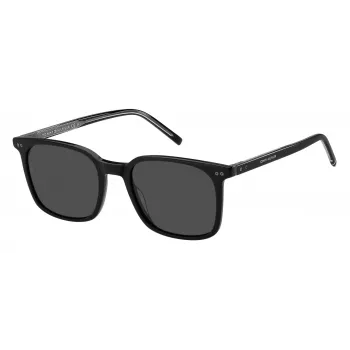 TOMMY HILFIGER TH1938S80753I Óculos de sol unissexo 53/14/145 mm armação preta lentes cinzentas