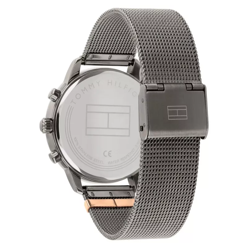 Relógio TOMMY HILFIGER unissexo 1782304 37mm malha de aço inoxidável