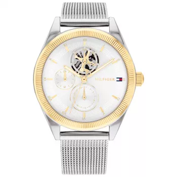 Relógio unissexo Tommy Hilfiger 1782713 38mm aço inoxidável prateado
