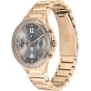 Relógio Tommy Hilfiger de mulher 1782277 relógio de quartzo 38mm prateado aço inoxidável malha