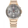 Relógio Tommy Hilfiger de mulher 1782277 relógio de quartzo 38mm prateado aço inoxidável malha
