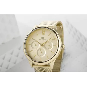 Relógio de mulher Tommy Hilfiger 1782458 quartzo analógico 38mm prateado aço inoxidável