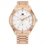 Relógio Tommy Hilfiger de mulher 1782682 aço inoxidável tom dourado 40mm