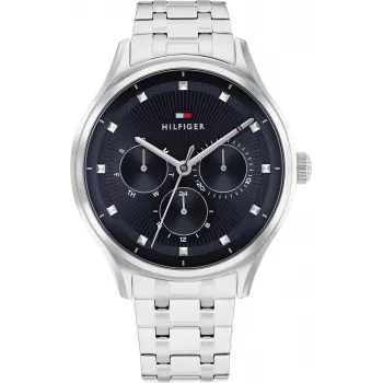 Tommy Hilfiger Mulher Ari Relógio analógico de quartzo 38mm prateado aço inoxidável 1782749