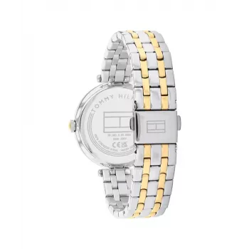 Tommy Hilfiger Relógio de mulher Blake 1782760 Quartzo Analógico 34mm Prateado Aço Inoxidável Mesh