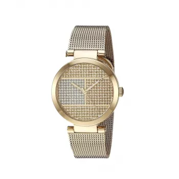 Relógio de quartzo analógico Tommy Hilfiger Blake para mulher 1781867 39mm aço inoxidável dourado