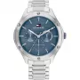 Tommy Hilfiger Relógio de mulher Blake quartzo analógico 40mm prata malha de aço inoxidável 1782657
