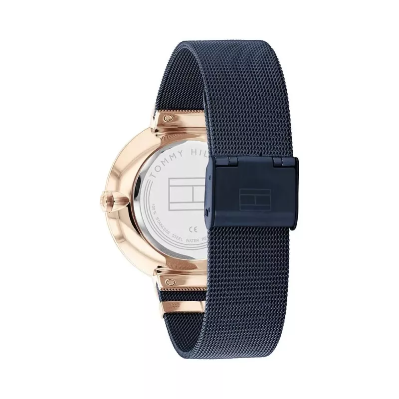 Relógio de quartzo de senhora Tommy Hilfiger Blake 1782541 40mm aço inoxidável prateado