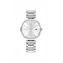 Relógio de quartzo Tommy Hilfiger Blake para mulher 32mm aço inoxidável prateado malha