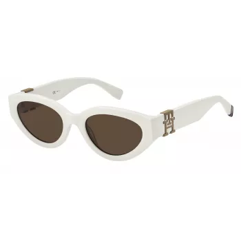 TOMMY HILFIGER Óculos de sol de mulher modelo aviador TH-1957-S-SZJ | armação Havana, lentes degradê castanhas 54/21/140 mm