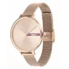 Relógio de quartzo de mulher Tommy Hilfiger Pippa 1782158 38mm prateado aço inoxidável