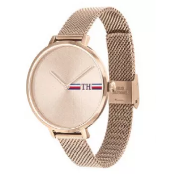 Relógio de quartzo de mulher Tommy Hilfiger Pippa 1782158 38mm prateado aço inoxidável