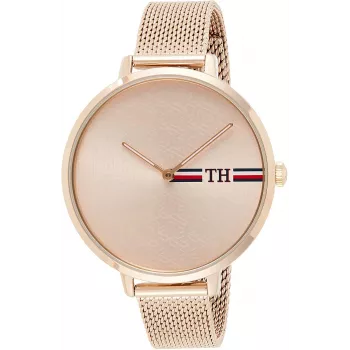 Relógio de quartzo de mulher Tommy Hilfiger Pippa 1782158 38mm prateado aço inoxidável