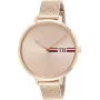 Relógio de quartzo de mulher Tommy Hilfiger Pippa 1782158 38mm prateado aço inoxidável