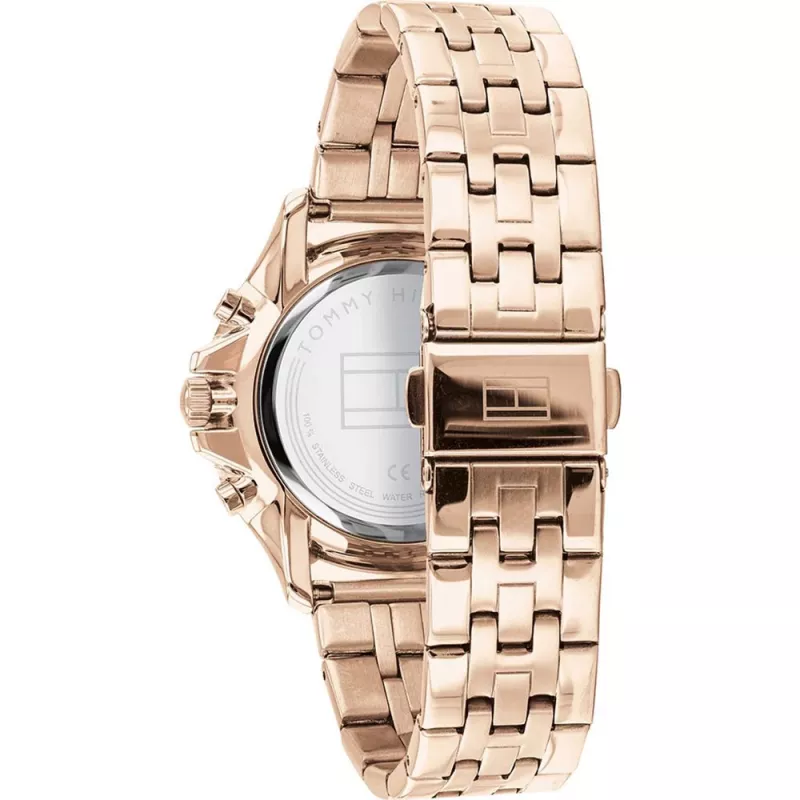 Relógio de mulher Tommy Hilfiger Pippa quartzo 1782224 38mm prateado aço inoxidável malha