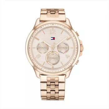 Relógio de mulher Tommy Hilfiger Pippa quartzo 1782224 38mm prateado aço inoxidável malha