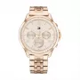 Relógio de mulher Tommy Hilfiger Pippa quartzo 1782224 38mm prateado aço inoxidável malha